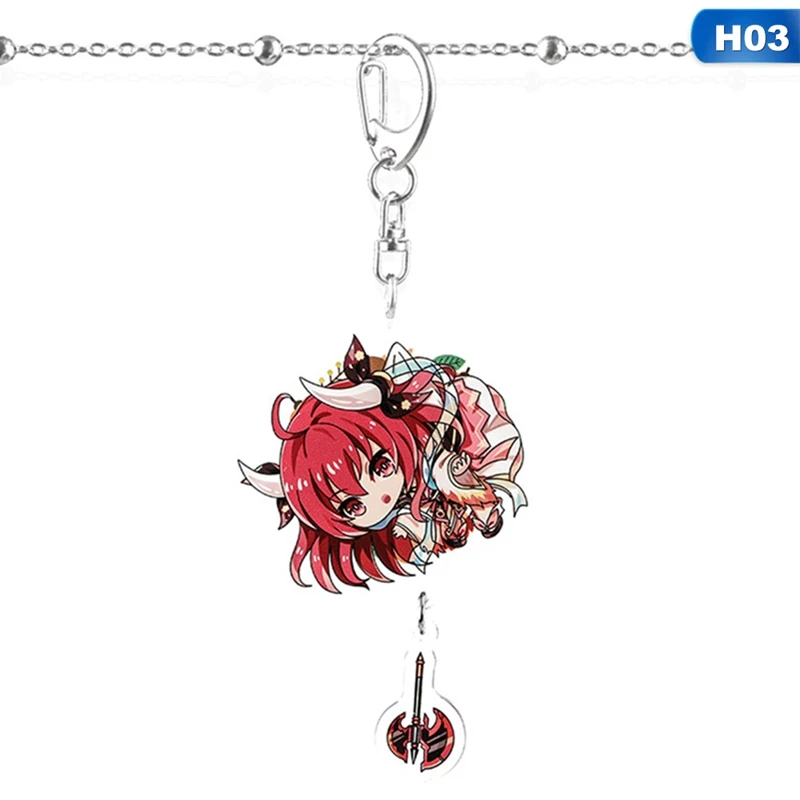 Аниме Дата живой брелок Yatogami Tohka Yoshino Tokisaki Kurumi Itsuka Kotori Милый Забавный акриловый кулон брелок