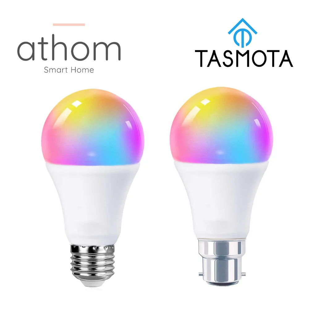 Athom Pre Flashed Tasmota Smart Bulb 7w Works With Home Assistant Automation Modules AliExpress