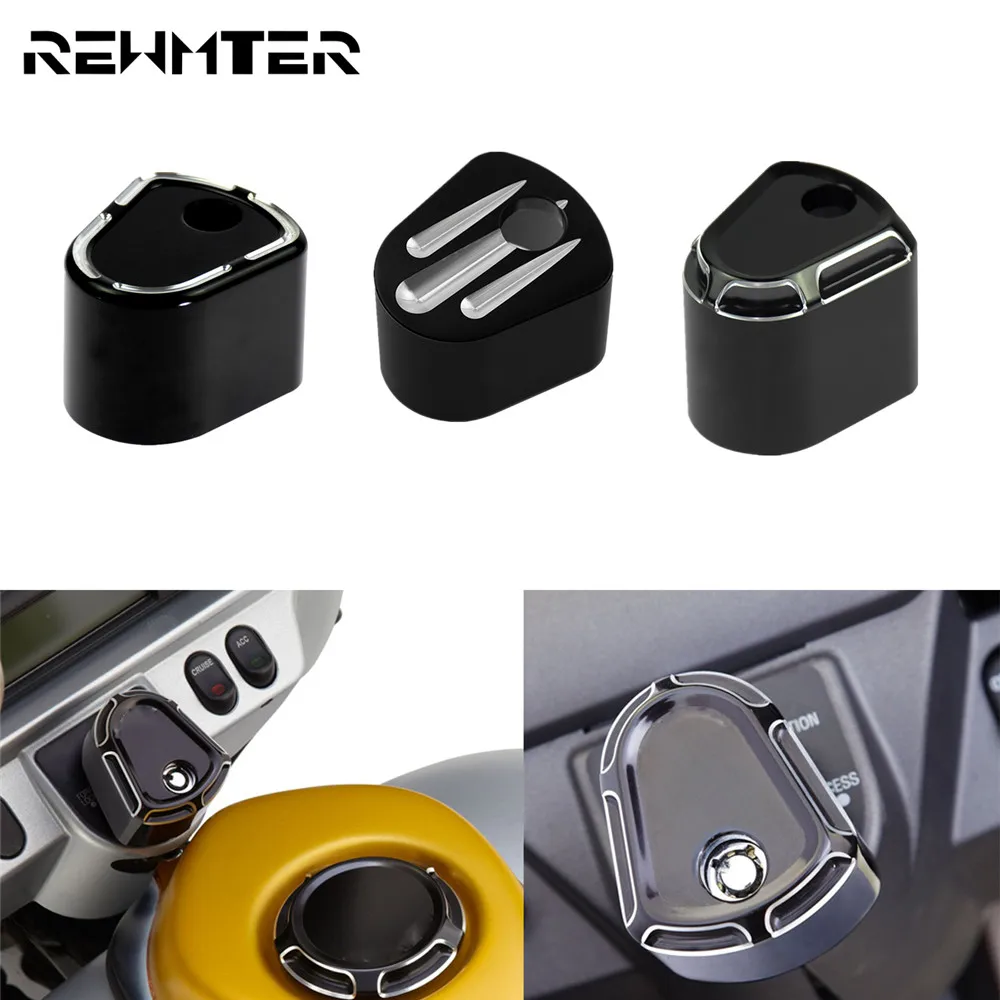 Комплект аксессуаров для мотоцикла CNC Dash черная крышка переключателя зажигания