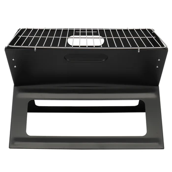 

Portable Folding Barbecue Charcoal Grill Easy Assemble and Remove Barbecue Cooking Set BBQ Grill with a Charcoal and Grill Rack