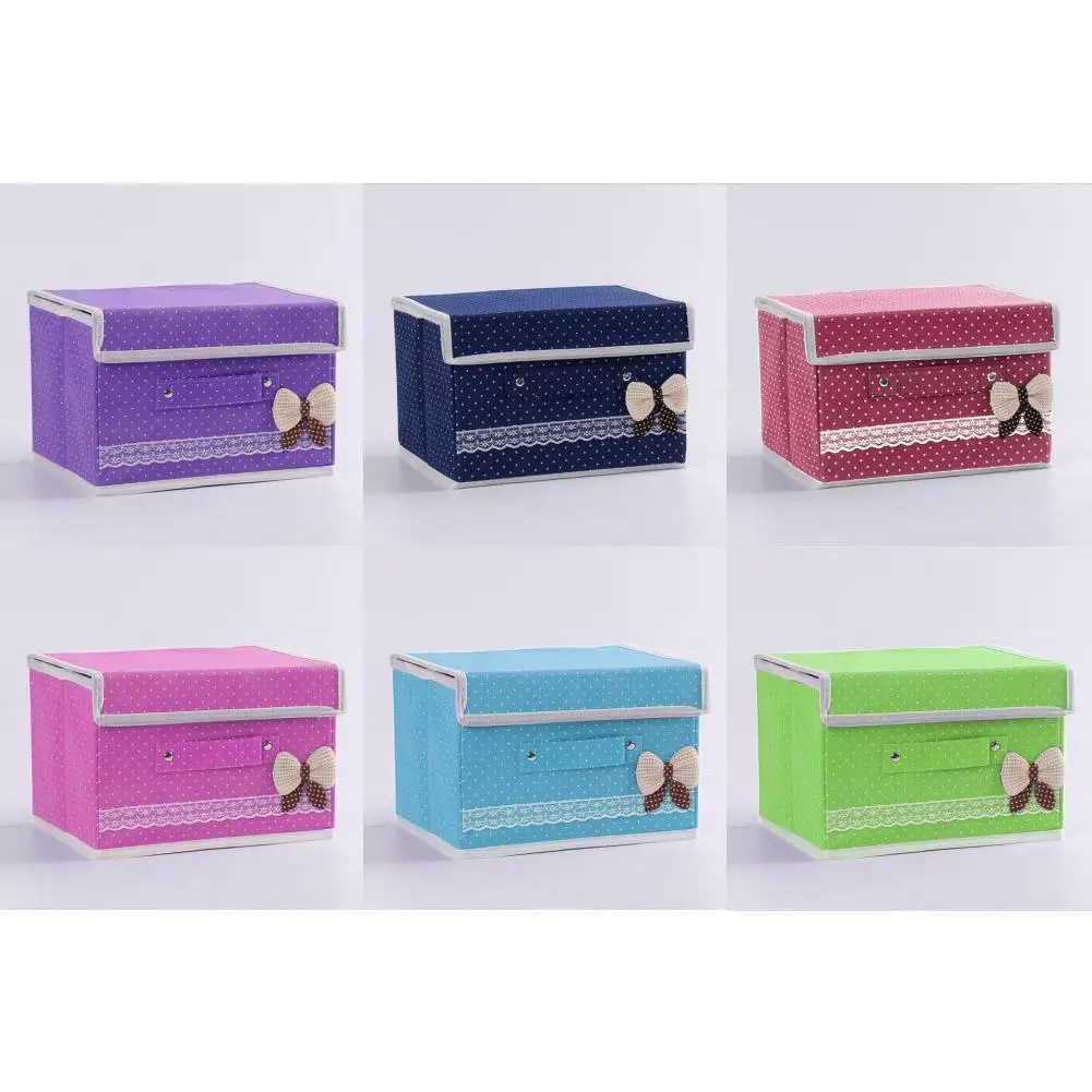 

Foldable Cosmetic Storage Box Desktop Jewelry Box Storage Box