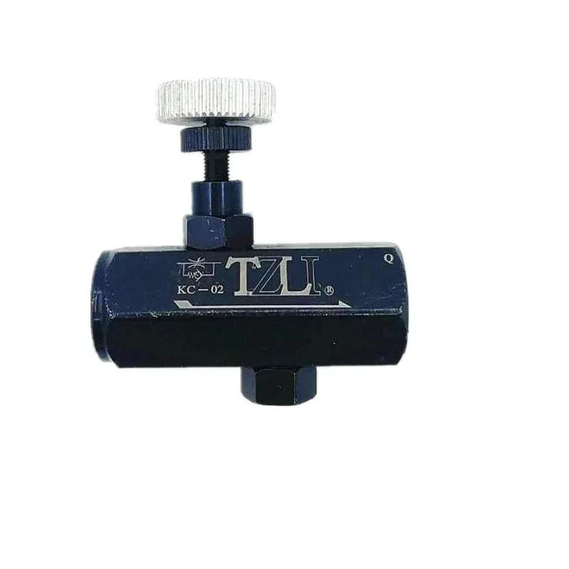 Односторонний Дроссельный гидравлический клапан управления потоком клапана KC-06 3/4"