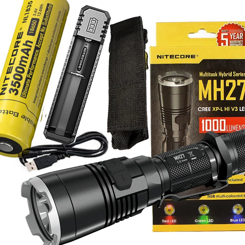 Светодиодный уличный светильник онарь NITECORE MH27 многофункциональный фонарик макс.