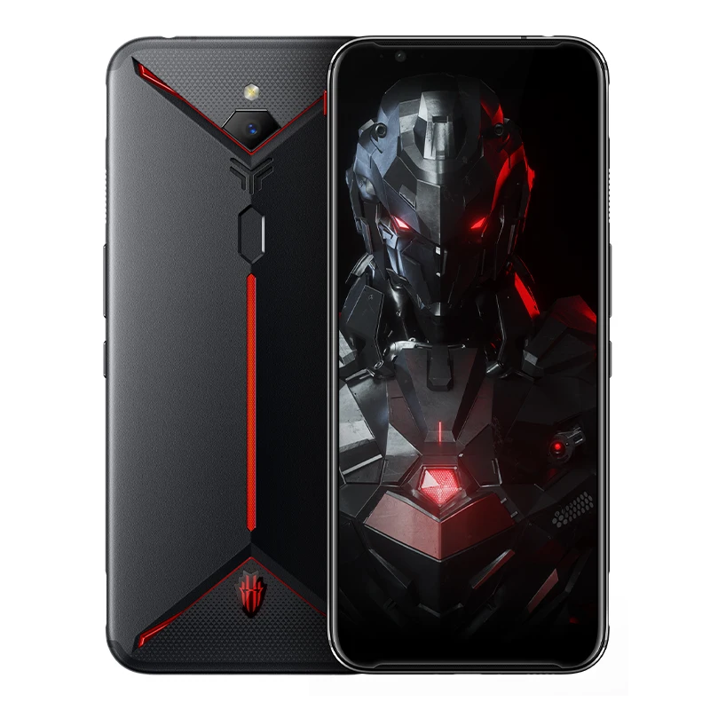 Мобильный телефон zte Nubia Red Magic 3s с двумя sim-картами, 8 ГБ, 128 ГБ/256 ГБ, Snapdragon855+ 6,65 дюймов, 1080x2340 P, игровой телефон, Android 9,0 - Цвет: 8GB 128GB Black