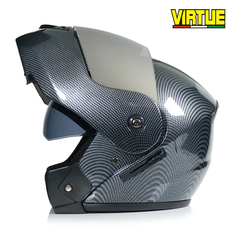 Откидной гоночный шлем модульный с двойными линзами мотоциклетный шлем полное лицо безопасные Шлемы Casco capacete мотоциклетный шлем - Цвет: f1
