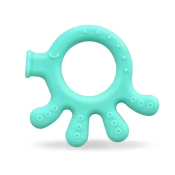 

Cute Cartoon Teether Babies Teething Toy Nursing BPA Free Soft Silicone Teether Safe Chew Toy Baby Teeth Soother
