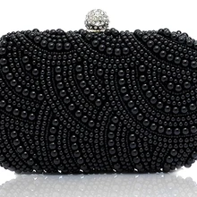 Модный валик сцепления свадебный клатч сумка под руку вечерние свадебные вечерние сумки, черный