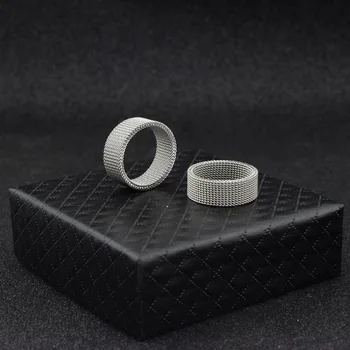 Alternative view of BTS V Knuckle Mesh Rings Jewelry