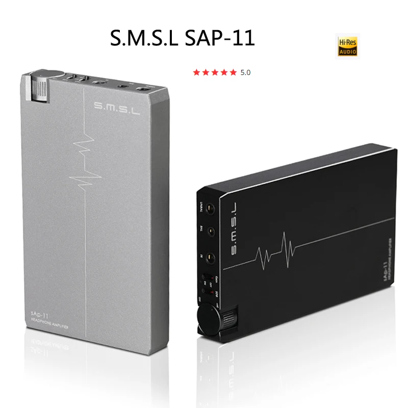 Портативный Hi-Fi аудиоплеер SMSL SAP-11 усилитель для наушников - Цена: 10 779,57 руб.