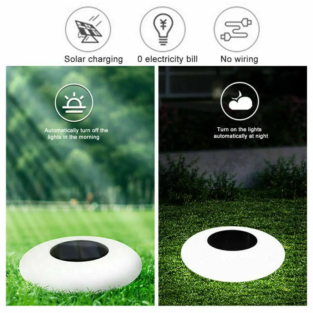 Garden Solar Powered Waterproof Romantic Pond Colorful LED Multi Modes Inflatable Floating Pool Light best solar light for home