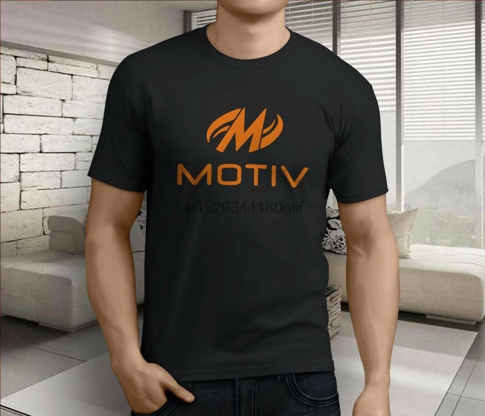 MOTIV BOWLING BALL Mens Black T Shirt 