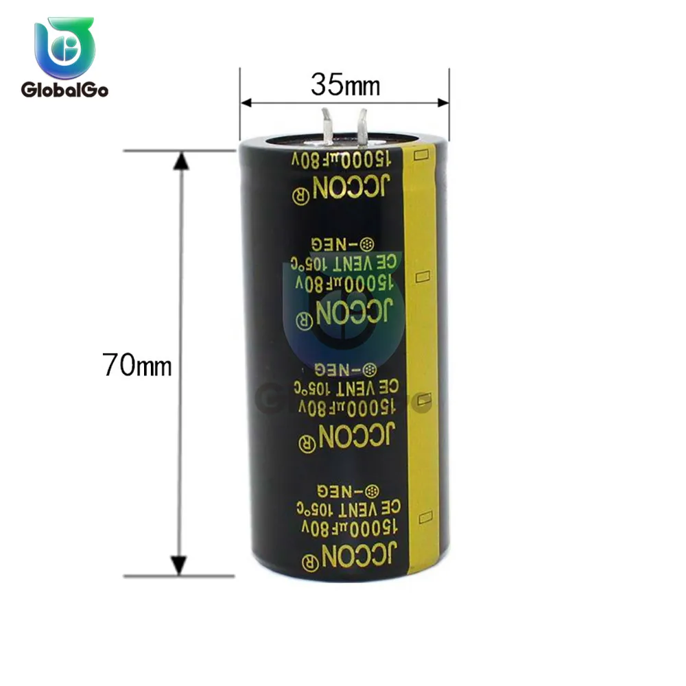 80V 15000uF С алюминиевой крышкой, 63В 80V 100V 450V Алюминий электролитические конденсаторы 1000 мкФ 10000 мкФ 15000 мкФ 22000 мкФ игрушечных автомобилей Мотор Мощность Алюминий конденсатор с алюминиевой крышкой - Цвет: 80V 15000uF