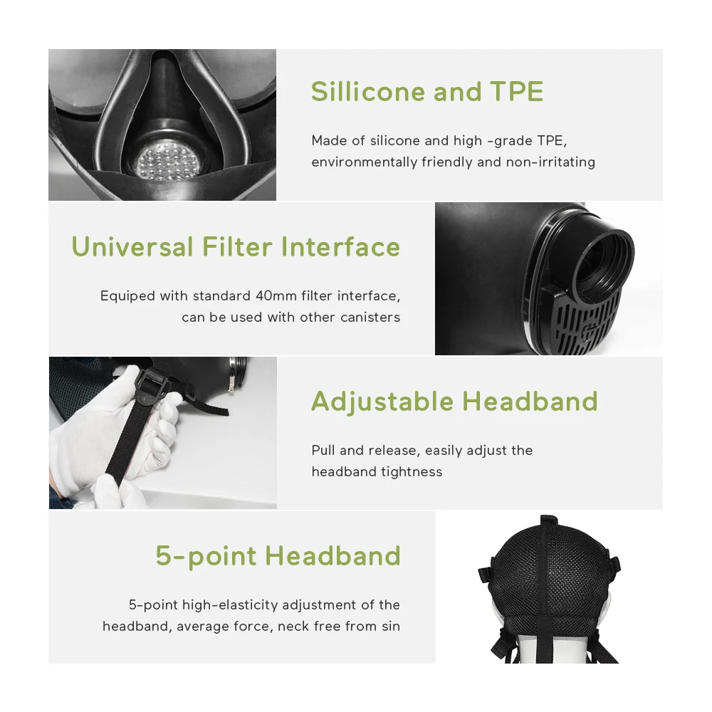 Полностью респиратор противогаз для рисования, распыления, химическая респираторная маска только фильтр продается отдельно