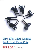 Высота каблука 10 см 100 шт./компл. бамбука ForkPick шампур одноразовые витая вечерние шведского стола сэндвич вилка палка фруктовые десерты Еда коктейль