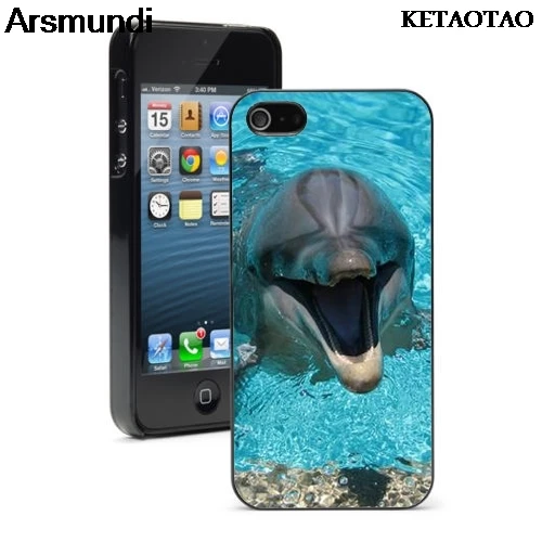 KETAOTAO Dauphin милые забавные чехлы для телефонов iPhone 4S 5C 5S 6S 7 8 Plus XR XS Max X 6 Чехол Мягкий