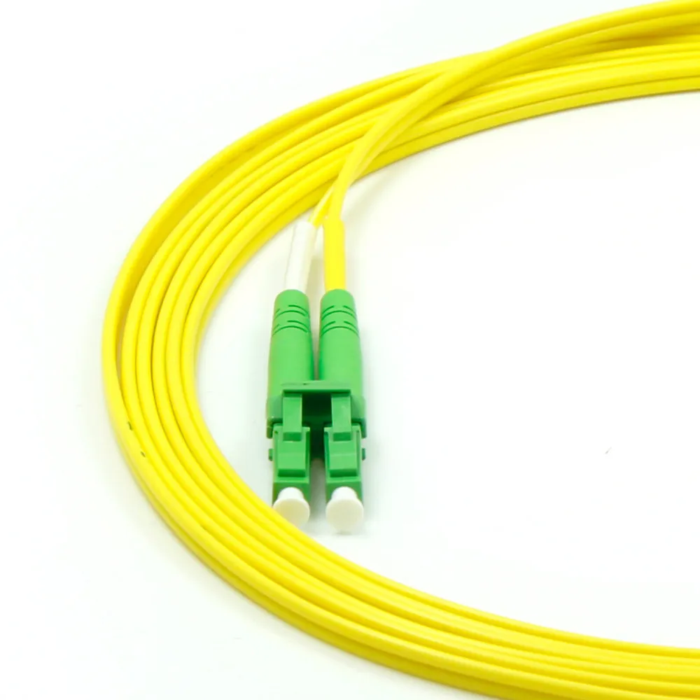 5PCS/lot LC /APC to LC/APC Singlemode Duplex Optical Fiber Patch Cord Cable,3.0mm,9/125