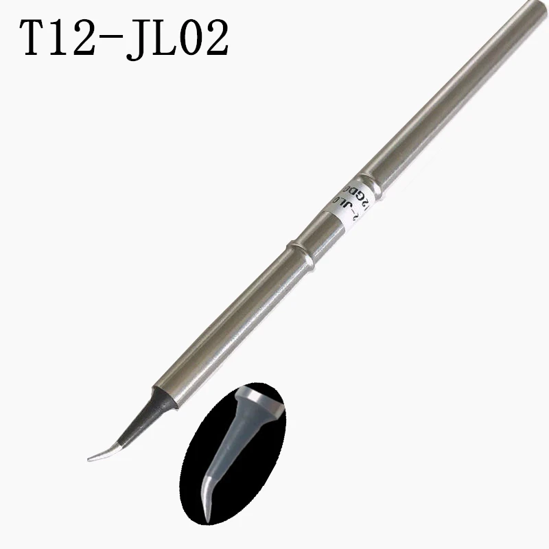 Высокое качество gradeXA-T12 черный паяльник наконечник T12-K KU ILS J02 JL02 BL BC2 Бессвинцовая паяльная головка для паяльной станции Hakko