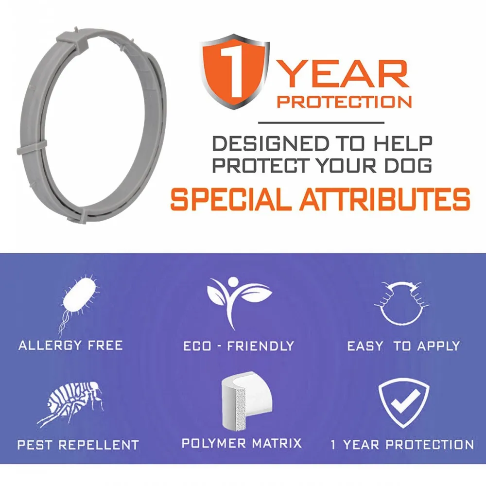 New Pet Cat Dog Collar Mosquitoes Repellent Collars Insect Control Ring Outdoor Protective Adjustable Flea And Tick Collar