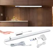 Параллельная серия Соединительный светильник, светодиодная умная кухонная лампа под мебель, светильник s 1-5 трубок, ручной датчик развертки, ночной домашний декор
