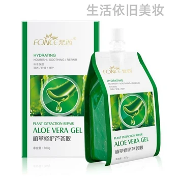 

Fonce Aloe Vera Gel Smooth Moisturizing Whitening Day Cream Anti Wrinkle Anti Aging Face Cream Skin Care Nourish soothing 300g
