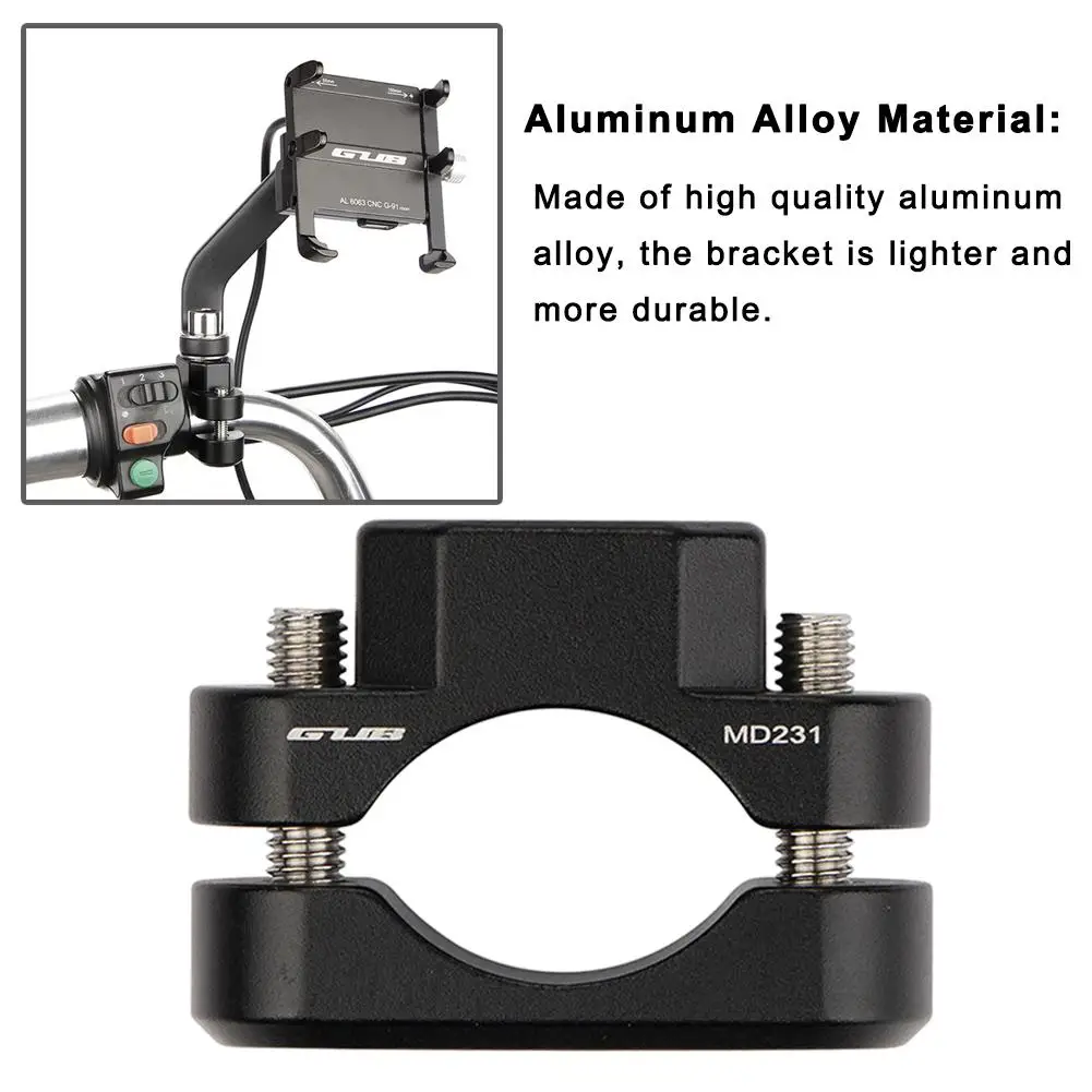 

Motorcycle Extended Bicycle Brackets Bracket Multifunctional Electric Scooter Rearview Mirror Holder For GUB MD231 Cycling Parts