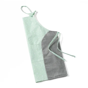 

Adjustable Strap Chef Vertical Design Restaurant Cooking Coffee Shop Easy Clean Gardening Hand Erasable Waterproof Kitchen Apron