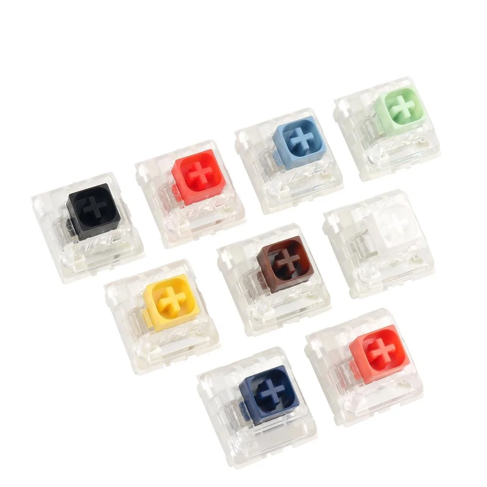 Kailh Box Switch Silent Brown Mute Pink Jade Navy White Orange Black Dark Red Yellow Blue RGB