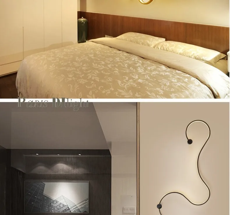 Декоративный светодиодный светильник-Люстра для спальни, коридора, отеля, настенный светильник, настенное бра, скандинавские бра, лампа