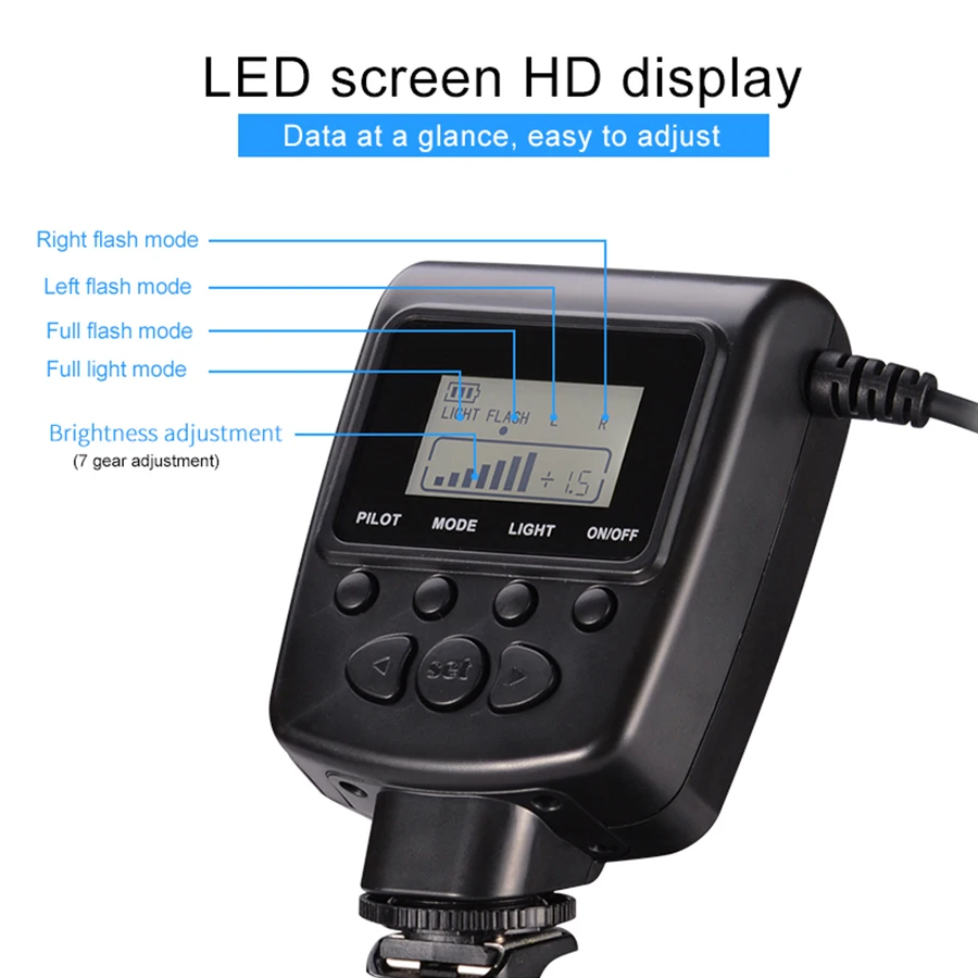 MAMEN макро кольцо комплект вспышки Speedlight Speedlite для Canon Nikon Fujifilm Olympus Pentax DSLR камера