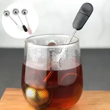 

Tea Colander Rotatable Long Handle Food Grade Easy to Operate Tea Drain Filter Kitchen Accessories