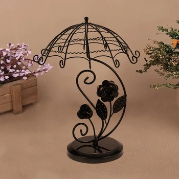 

Earrings jewelry display rack iron rotating shelf household hanging earrings earrings necklace earrings storage jewelry rack