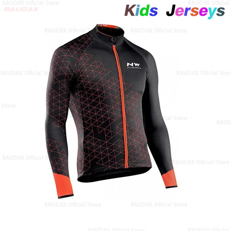 Abbigliamento Ciclismo Invernale NW детская одежда для велоспорта зимняя Флисовая теплая велосипедная форма для мальчиков Ciclismo велосипедная майка - Цвет: 15