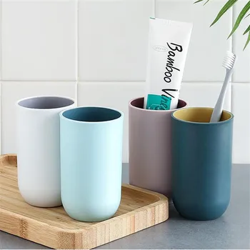 

Home Washing Cup Bathroom Sets Portable Traveling Camping Plastic Toothbrush Holder Tooth Brush Storage Organizer Cup