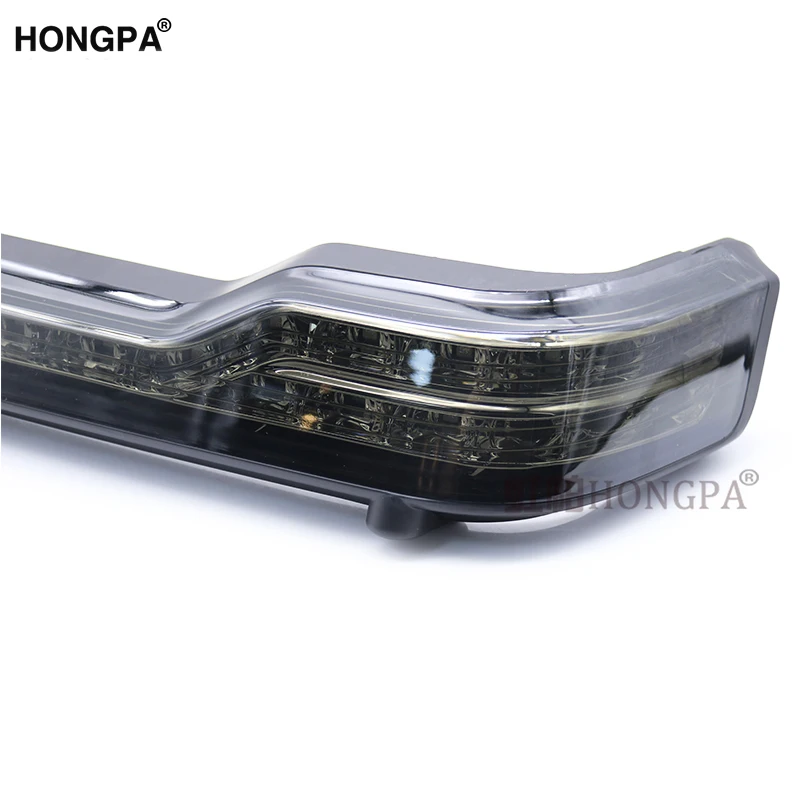 LED Motorcycle Tour pak LED Brake Tail Light Wrap For Harley Electra Glide Ultra Classic Ultra Limited Road Glide Ultra 14-19