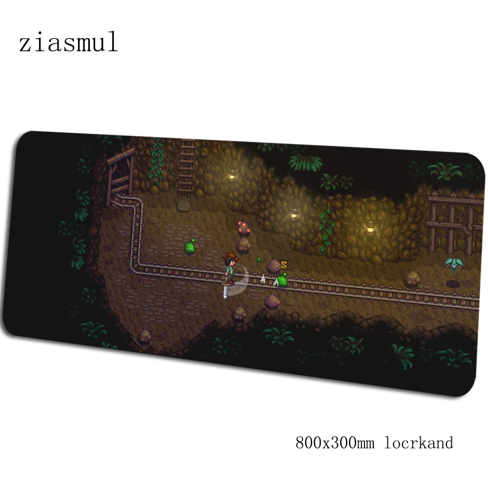 Stardew valley коврик для мыши для геймеров, восхитительный коврик для мыши 800x300x3 мм, коврик для мыши, игровой коврик для мыши, большой лучший коврик для мыши, Настольный коврик для мыши - Цвет: pattern 8