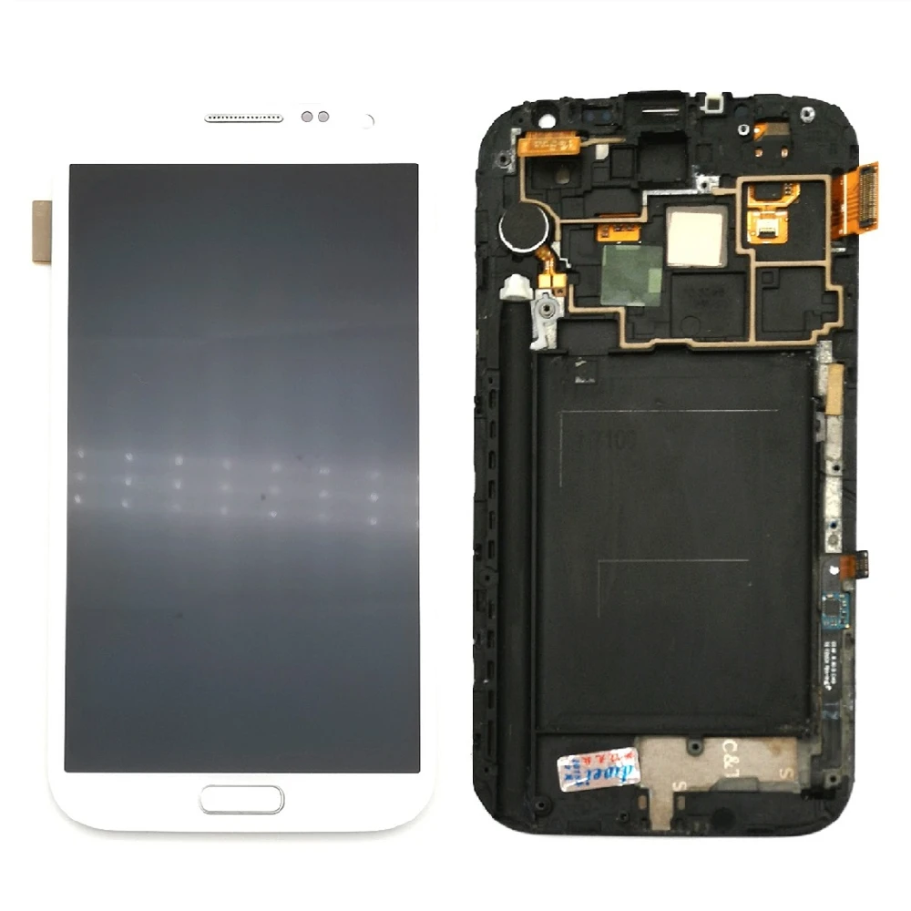 ЖК дисплей Super AMOLED для Samsung Galaxy Note 2 N7100 с сенсорным экраном и дигитайзером в