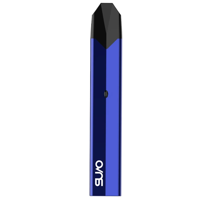 OVNS Saber II Pod Kit встроенный 600 мАч Pod система комплект с 1,5 мл емкость картриджа и Ом двойной ON-S ватной катушкой vs w01 - Цвет: blue