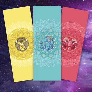 

1830*610*6mm TPE Yoga Mat Zodiac pattern Non Slip Carpet Mat For Beginner Environmental Fitness Gymnastics Mats
