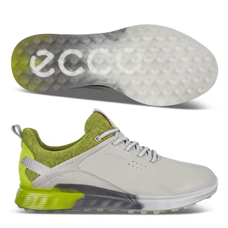 Original Golf Trainers for Men Genuine Leather Men Golf Shoes Brown Black Gym Men Sneakers Luxury Brand Golf Shoes for Men