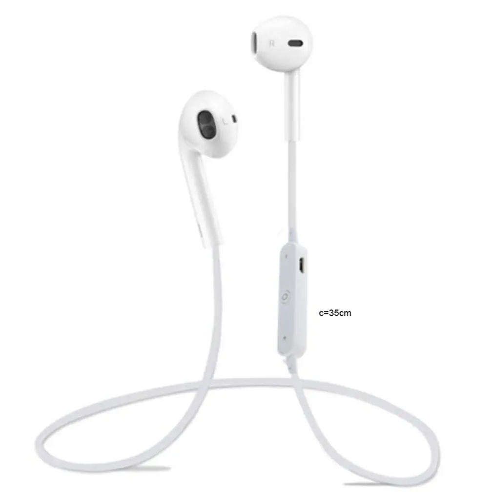 

S8S7 Bluetooth Earphone Mini Earpiece Universal Sports Headphone Lightweight Unisex Earbuds Hands Free Headset