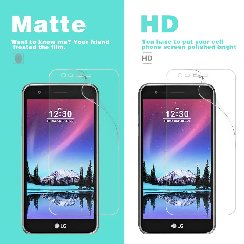 Матовая защитная пленка против царапин и глянцевая Защитная для LG L Fino D290N L34C L40 L70