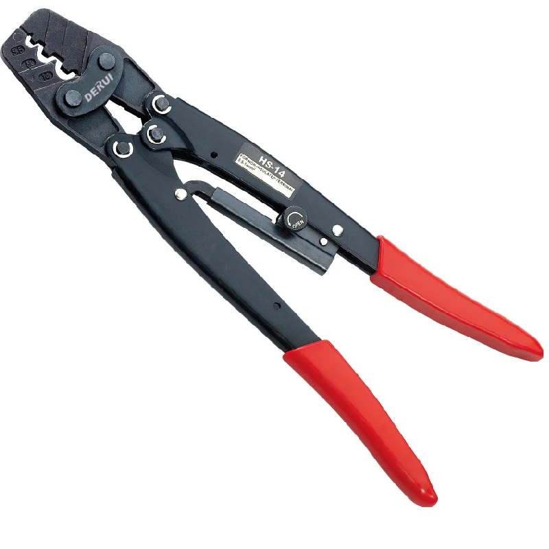 

JoHigh 1 piece Labor-saving Ratchet Type 0.5-6mm2 Crimping ability Wire Crimping Tool HS-14