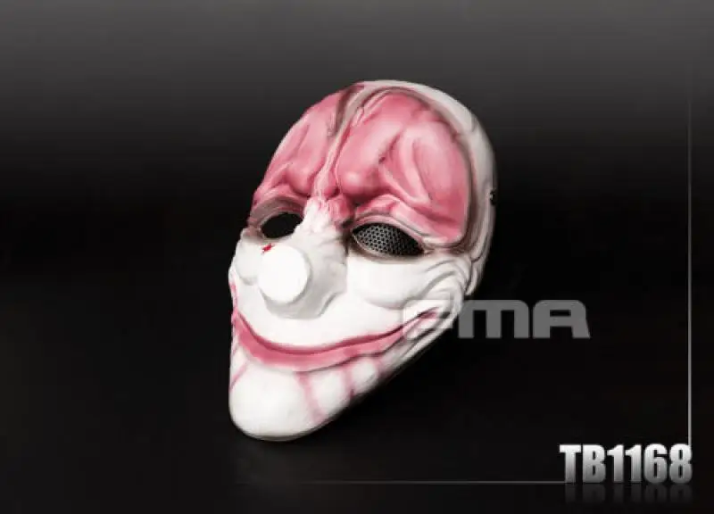 ФМА клоун с красной головкой вечерние Косплей CS PayDay 2 Hoxton большой рот TB1168|Шлемы| |