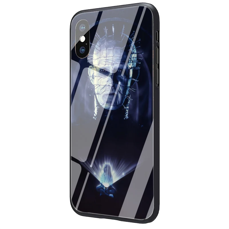 Чехол Hellraiser из закаленного стекла чехол для iPhone 5 5S SE 6 6s 7 8 Plus X XR XS 11 pro Max - Цвет: G3