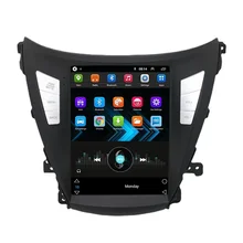 Autoradio Android type Tesla, Navigation GPS, BT, WiFi, lecteur multimédia, stéréo, pour voiture HYUNDAI ELANTRA/MD (2014 – 2015)