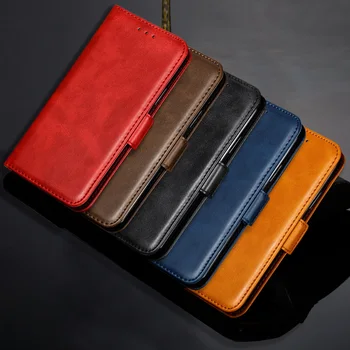 

Magnetic Double Buckle For iPhone 11 Pro Max 5 5S SE Case Wallet Leather Case Flip Stand Cover Mobile Phone Bag