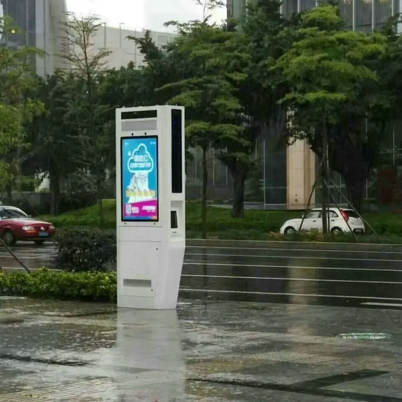  43 50 55 inch wall outdoor ad digital kiosk FHD 1080p lcd display Multimedia advertising screen mon