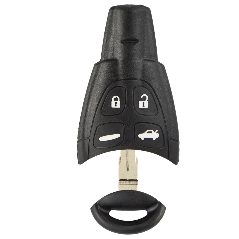OkeyTech 4 кнопки дистанционного ключа автомобиля в виде ракушки для SAAB 93 95 9 3 5 WF 2003 2007