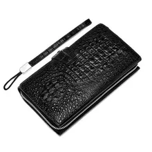 

yuanyu crocodile handbags male Thailand import long men wallet new business crocodile leather Men clutch bags male bag