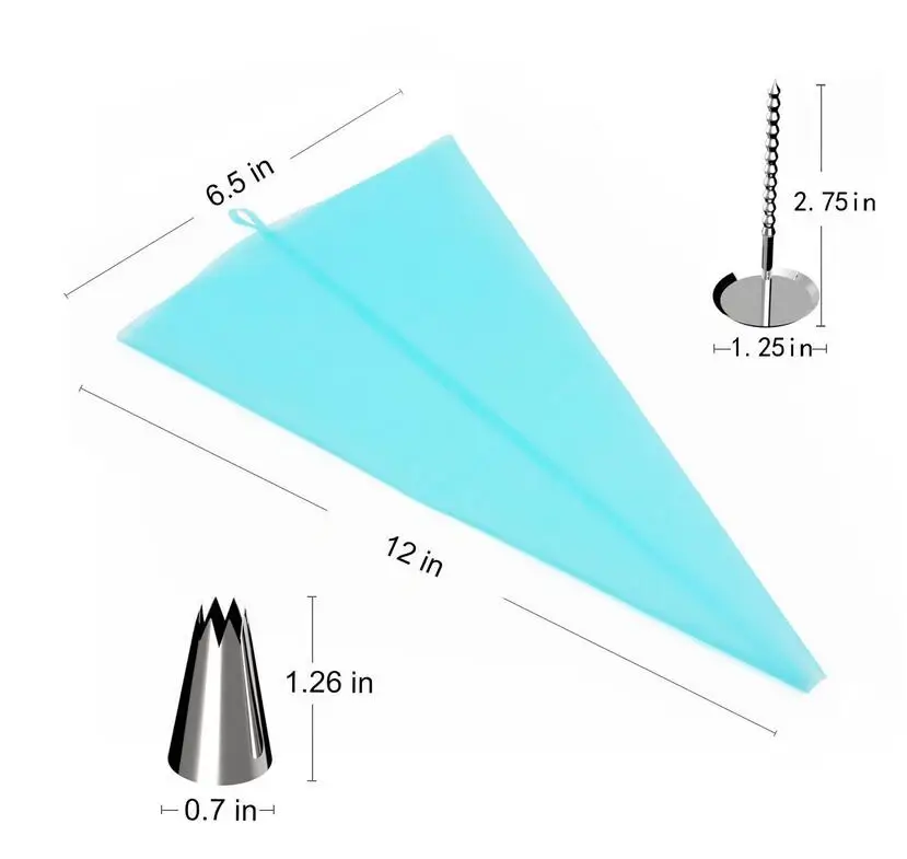 Набор инструментов для украшения торта, поворотные Кондитерские насадки для крема, кондитерские мешки, кондитерские мешки